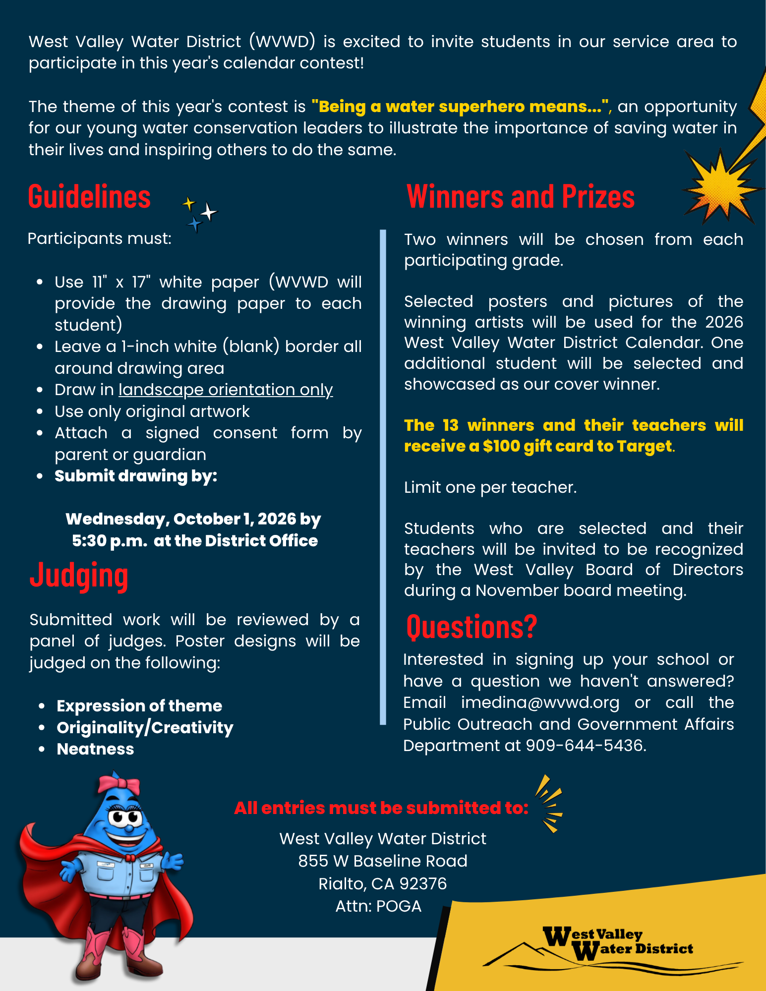 2026 poster contest guidelines
