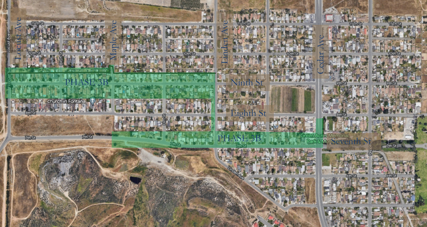Bloomington Alleyway Waterline Replacement Project &ndash; Phase 3B  