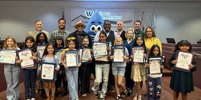 Group Photo of Winners and Board Members