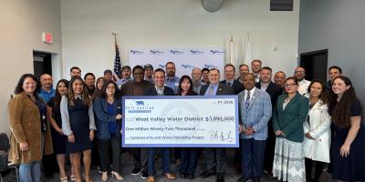 WVWD Board and Staff with Rep Aguilar